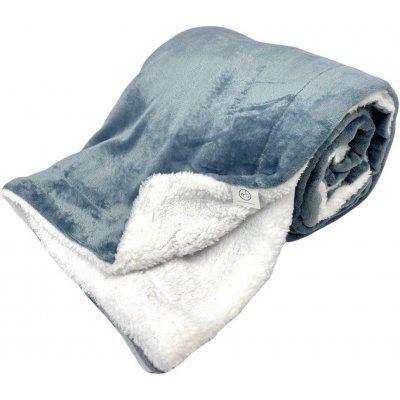 Home Elements deka s beránkem mikroflanel Světle modrá 150x200 – Zboží Dáma