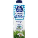 Mlékárna Kunín Čerstvé polotučné mléko 1 l – Zboží Dáma