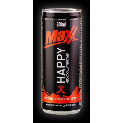 Maxx energetický nápoj Happy 250 ml – Zboží Dáma