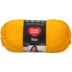 Red Heart Lisa 00184 Yellow Pletací příze – Hledejceny.cz