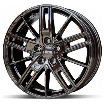 Ronal r67 8x19 5x112 ET30 grey right jetblack