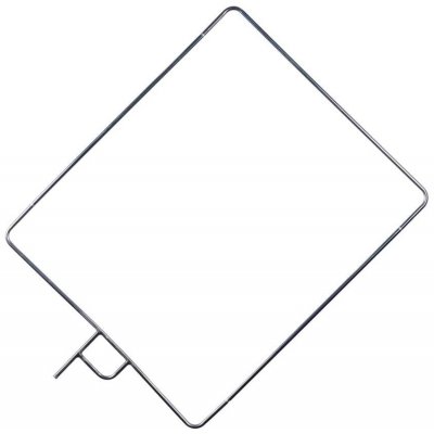 Fomei odrazný flag rám 75 x 90 cm bílá / černá / zlatá / stříbrná – Zboží Živě