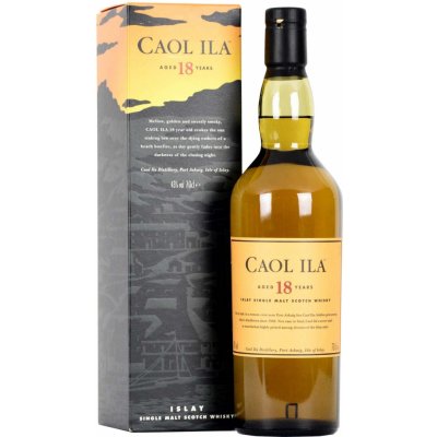 Caol Ila Aged 18y 43% 0,7 l (karton) – Zbozi.Blesk.cz