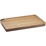 Prkénko s nerezovou rukojetí 48 x 32 cm jilmové dřevo - RÖSLE – Hledejceny.cz