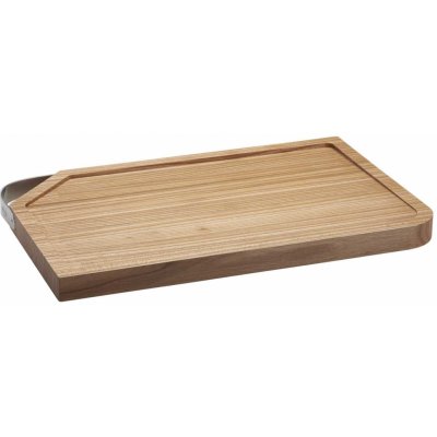 Prkénko s nerezovou rukojetí 48 x 32 cm jilmové dřevo - RÖSLE – Hledejceny.cz