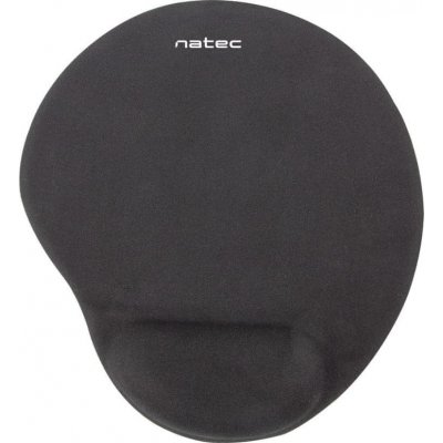 Natec Podložka pod myš ergonomická gelová Natec Marmot, černá, 245x225 mm – Zbozi.Blesk.cz