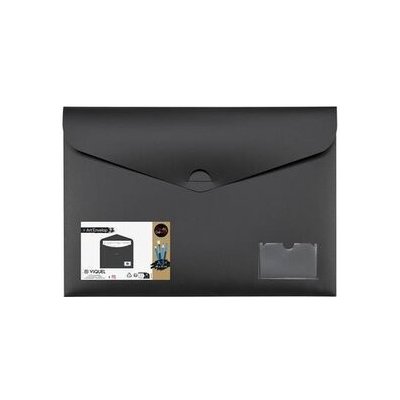Viquel Aktovka na dokumenty Creativ Gallery, černá A3 skryté zavírání, VIQUEL 564005-05 536534 – Hledejceny.cz