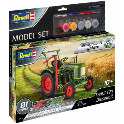 Revell EasyClick traktor Fendt F20 Dieselroß 1:24 – Hledejceny.cz