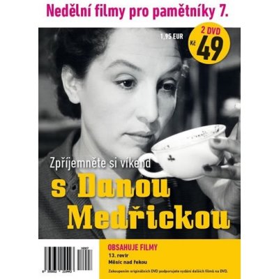 FILMEXPORT HOME VIDEO sro Nedělní filmy pro pamětníky 7. - Dana Medřická - 2 DVD pošetka – Zbozi.Blesk.cz