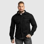 Iron Aesthetics Felted pánská plstěná košile černá – Zboží Mobilmania