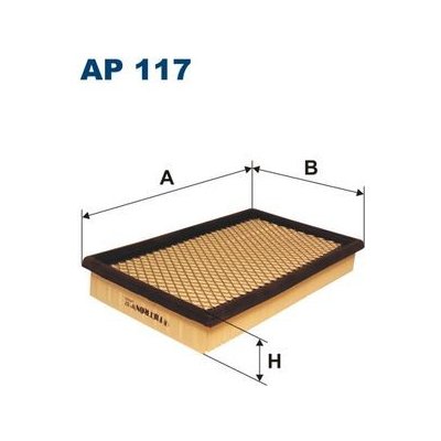 Vzduchový filtr Filtron AP117 – Hledejceny.cz