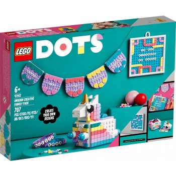 LEGO® DOTS™ 41962 Tvořivá rodinná sada jednorožec