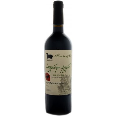 Vinařství Koncho & Co SAPERAVI QVEVRI suché bílé 13,5% 0,75 l (holá láhev) – Hledejceny.cz