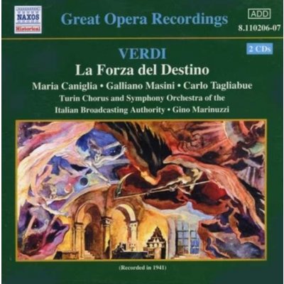 La Forza Del Destino - Verdi, G. CD – Zbozi.Blesk.cz