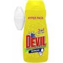 Dezinfekční prostředek na WC Dr. Devil WC gel Aqua + závěs 400 ml
