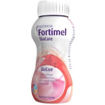 FORTIMEL DIACARE S PŘÍCHUTÍ JAHODOVOU POR SOL 4X200ML