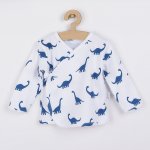 Kojenecká bavlněná košilka Nicol Ivo modrá – Sleviste.cz