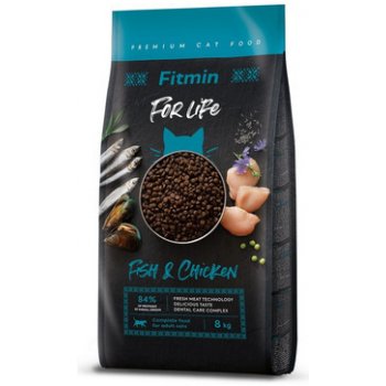 Fitmin cat For Life Adult Fish and Chicken 8 kg