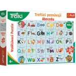 Teddies Treflíci poznávají Abecedu v krabici 33x23x6cm 30 dílků – Zboží Dáma