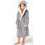 Mona Kitten dětský župan s kapucí "kočka" grey – Hledejceny.cz