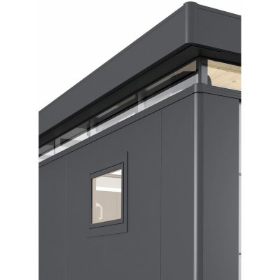Biohort Otočné a výklopné okno pro domky CasaNova tmavě šedá 83 x 65 x 119 cm, L – Zboží Mobilmania