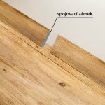BRASED Soklová lišta K40 pro Stone Click Rigid 5355 Dlažba světlá 0,61 m – Sleviste.cz