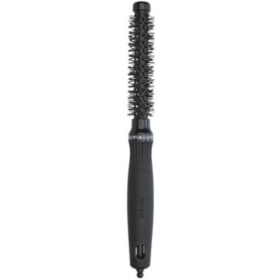 Olivia Garden Expert Blowout Shine Round Brush Black 15 mm kartáč na vlasy – Zboží Mobilmania