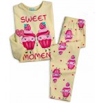 Dívčí pyžamo svítící ve tmě KYLY SWEET MOMENT žluté – Sleviste.cz