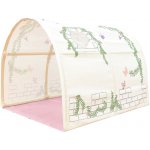 Vipack Birdy dětský stan růžová/bílá/barevná – Zboží Mobilmania