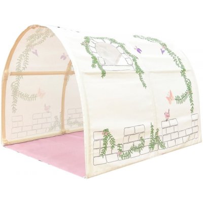 Vipack Birdy dětský stan růžová/bílá/barevná – Zboží Mobilmania