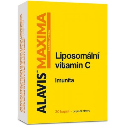 ALAVIS MAXIMA Liposomální vitamin C 30 kapslí – Hledejceny.cz