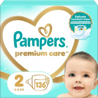 Pampers Premium Care 2 136 ks – Zboží Mobilmania