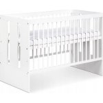 Klupś Dřevěná postýlka Meble Paula 60 x 120 bílá – Sleviste.cz