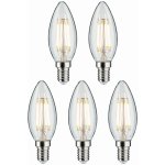 Paulmann Filament 230V LED svíčka E14 5x4,8W 2700K čirá 290.94 – Hledejceny.cz