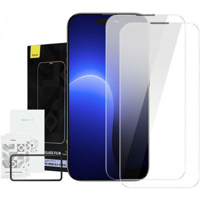 Baseus Tvrzené sklo pro iPhone 14 Pro SGBL110102 – Zboží Živě