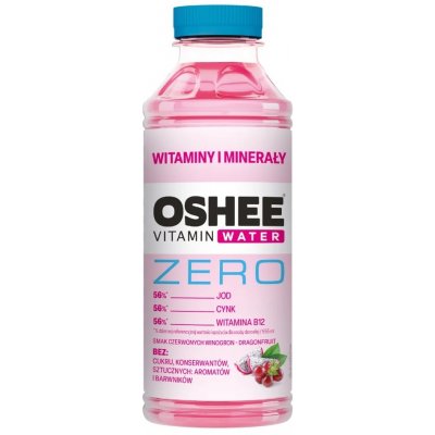 OSHEE Vitamin Water Zero 0,555 l – Hledejceny.cz