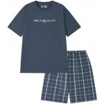 Wolf pánské letní pyžamo S2575C šedé – Zboží Dáma