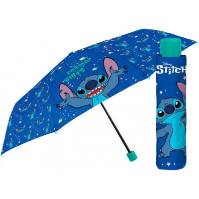 Lilo a Stitch dětský skládací deštník modrý – Zboží Dáma