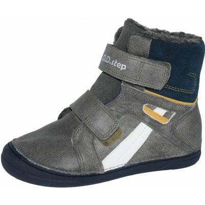 D.D.step chlapecká zimní obuv W078-52451L khaki – Sleviste.cz