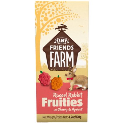 Supreme Tiny Farm Snack Russel Fruitees 120 g – Zboží Mobilmania