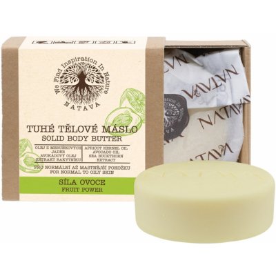 Natava tuhé tělové máslo Síla ovoce 100 g – Sleviste.cz