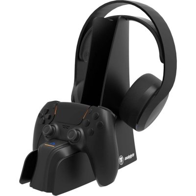 SNAKEBYTE PS5 Dual Charge 5 & Headset Stand black – Zboží Živě
