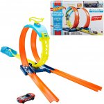 Hot Wheels Track Builder set pro stavitele Rozdělená smyčka GLC87 – Zboží Dáma