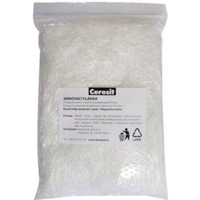 Vlákna skelná armovací Ceresit Anti-Crack HP – 250 g – Hledejceny.cz
