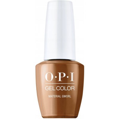 OPI GelColor Your Way Material Gowrl gelový lak na nehty hnědý 15ml