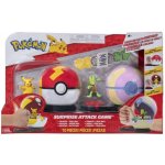 Jazwares Pokémon Surprise Attack Game Pikachu with Fast Ball vs. Treecko with Heal Ball – Hledejceny.cz