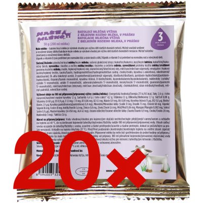 Goldim Naše mléko 3 20 x 30 g – Zboží Dáma