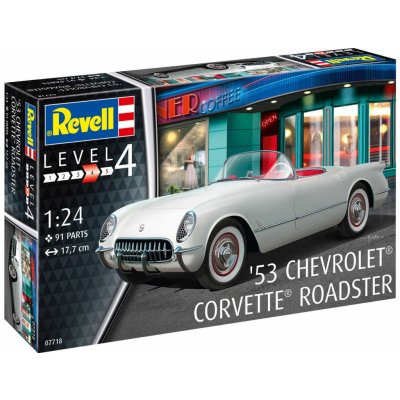 Revell Plastic ModelKit auto 07067 53 Corvette Roadster 18-5727 1:24 – Zbozi.Blesk.cz