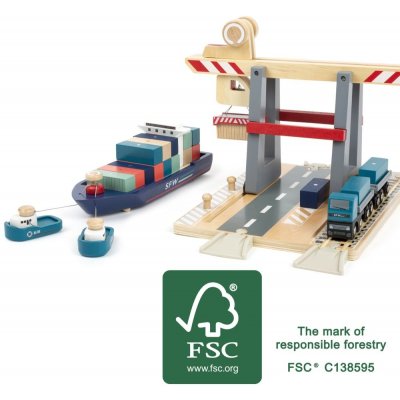 Small Foot Lodní depo s příslušenstvím – Zboží Dáma