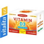 TEREZIA Vitamin D3 2000 IU Limitovaná edice 90 + 30 tobolek – Hledejceny.cz
